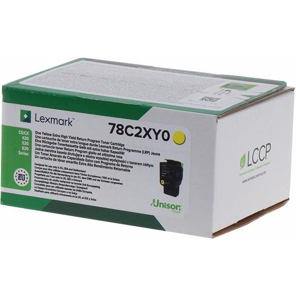 Thumbnail - Lexmark, Toner, 78C2XY0 (Y)