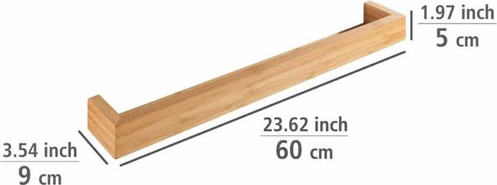 Productafbeelding Wenko Wandplank Bambusa 60 cm
