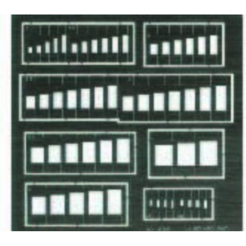 Eduard Rechtecke Gravierschablone