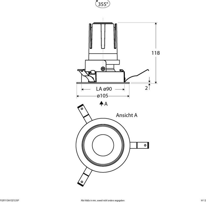Produktbild EVN LED-Deckeneinbaustrahler (1486 lm)
