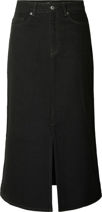 Image du produit Selected Jupe midi en jean noir (36)