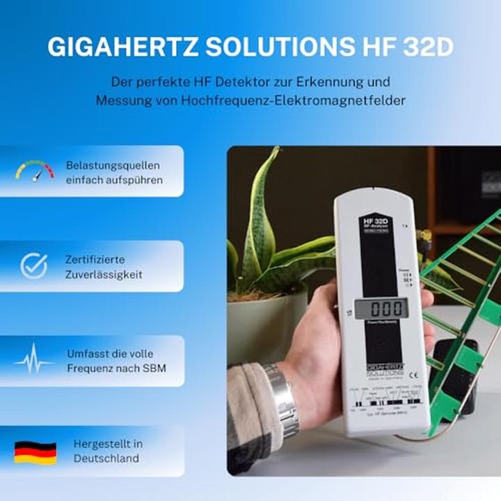 Productafbeelding Gigahertz Solutions Hoogfrequente (HF) elektrosmogm