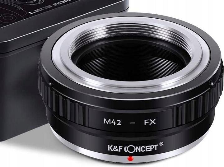 Image du produit K&F Concept Adaptateur d'objectif de haute précision, M42-FX