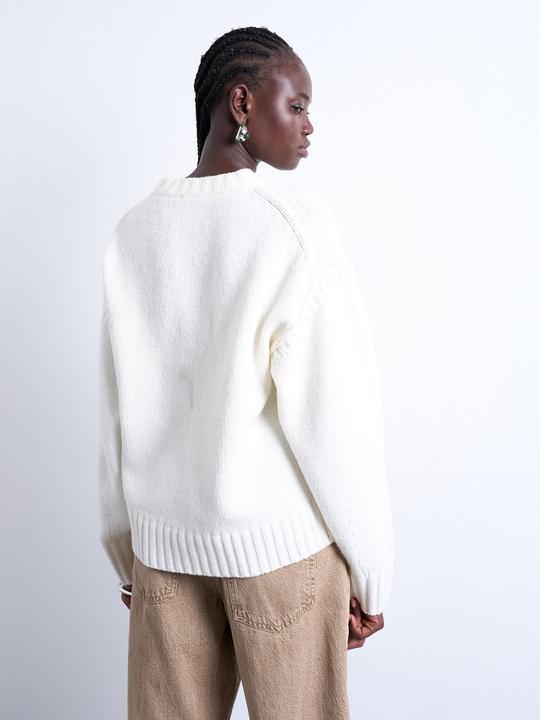 Image du produit Spokey Normal geschnitten Rundhalsausschnitt Pullover Strickpullover (L)