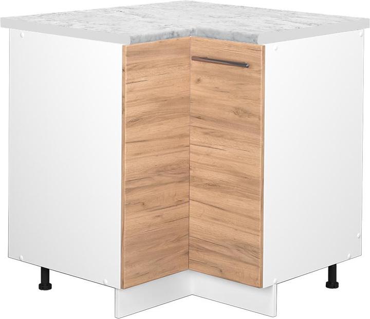 Goldkraft Eiche, Marble-Weiss, Weiss