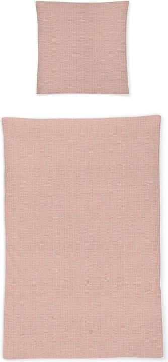 Image du produit Irisette Shadow, linge de lit en seersucker uni (Set de linge de lit, 155x220 cm + 80x80 cm)