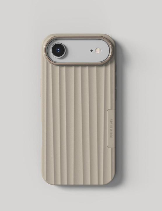 Actual product image Nudient Bold MagSafe Case Apple iPhone 17 Air Linen Beige (Apple iPhone 17)