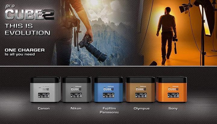 Image du produit Hähnel ProCube 2 (Chargeur de batterie d'appareil photo)