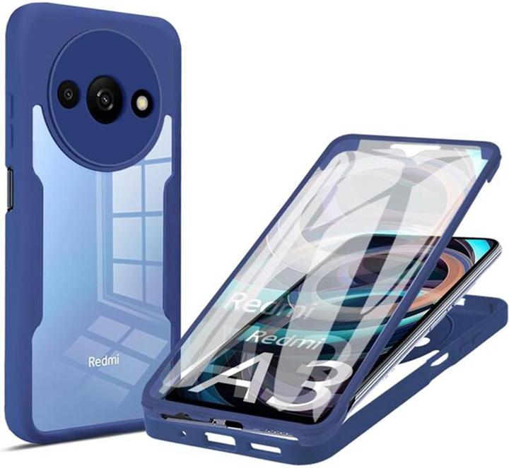 Immagine prodotto Techsuit - ColorVerse 360 Series + Screen Protector - Xiaomi Redmi A3 / Redmi A3x - Blue (Xiaomi Redmi A3)