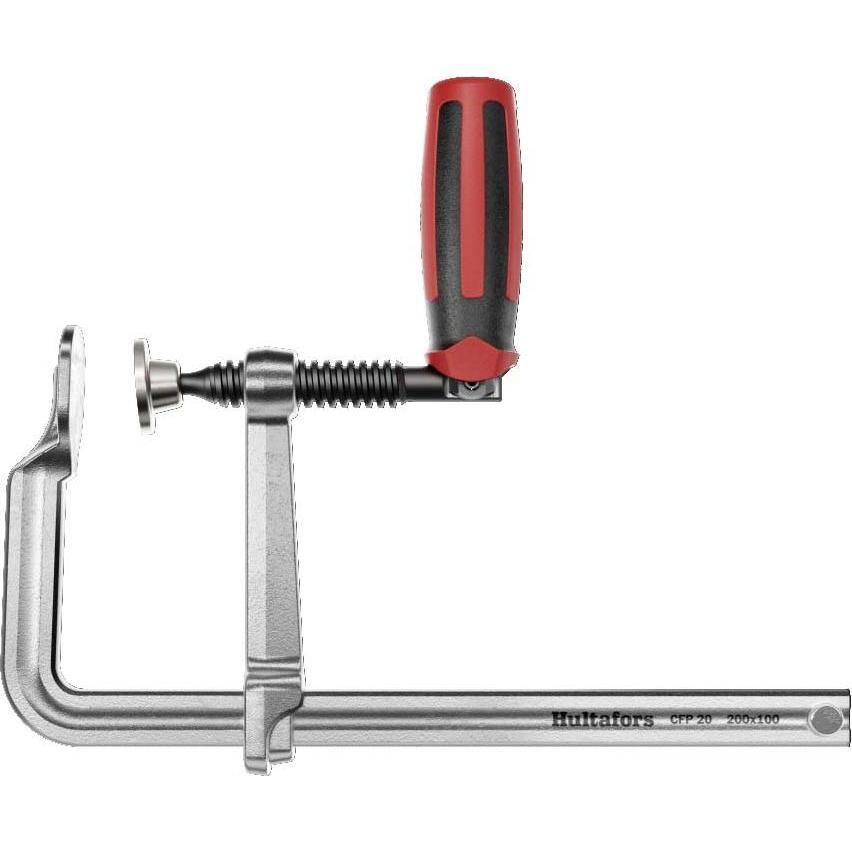 Hultafors, Schraubstock + Zwinge, Skruetvinge 200X100 mm pivothåndtag CFP 20
