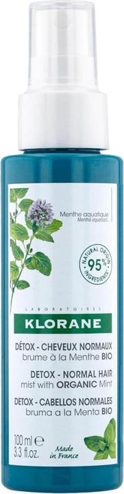 Klorane Wasserminze Bio Spray (100 ml, Flüssiges Shampoo)