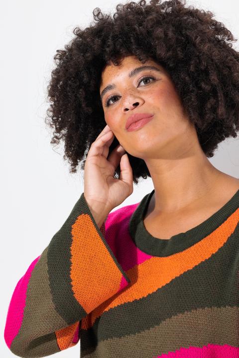 Immagine prodotto Angel of Style Pullover, oversized, Colormuster, Trompetenärmel (58)