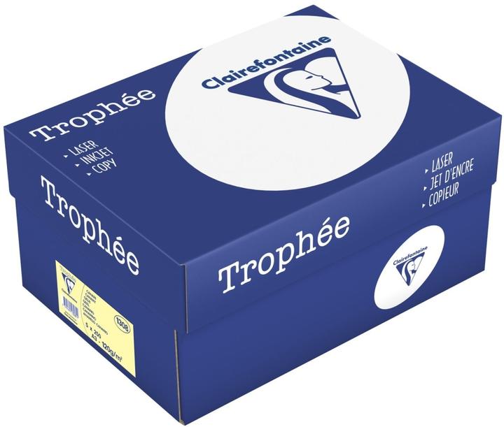 Image du produit Clairalfa Papier multifonctions Troph'e, A3, 120 g/qm, jaune (A3, 250 feuilles, 120 g/m²)