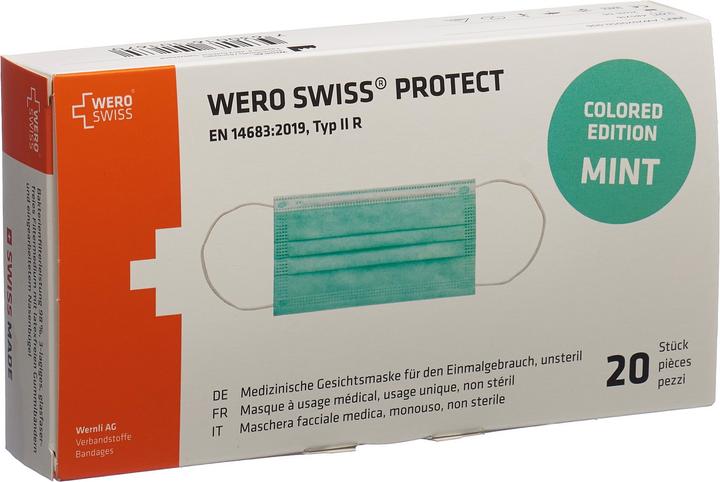 Immagine prodotto Wero Swiss Maschera igienica (Tipo IIR, 20 x)
