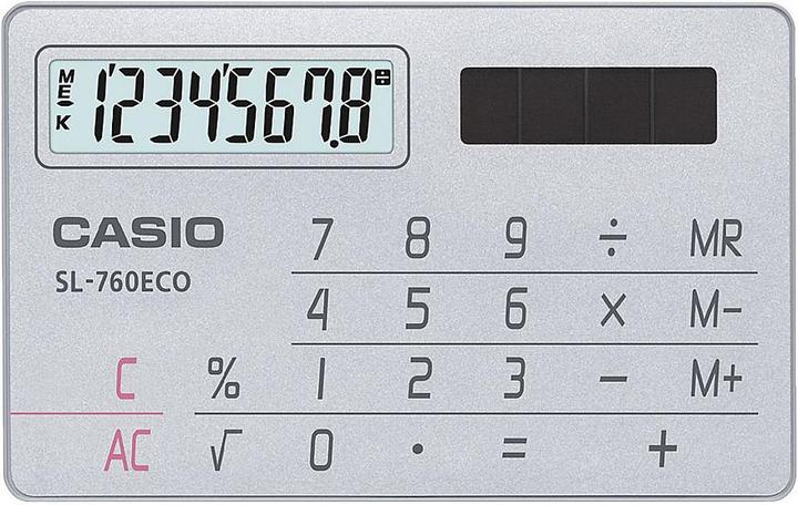 Casio Sl-760eco (Solarzellen)
