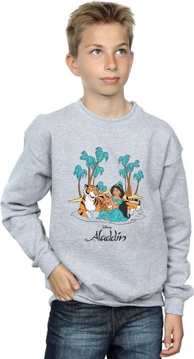 Produktbild Disney Aladdin Jasmine Abu Rajah Beach Sweatshirt Jungen (128)