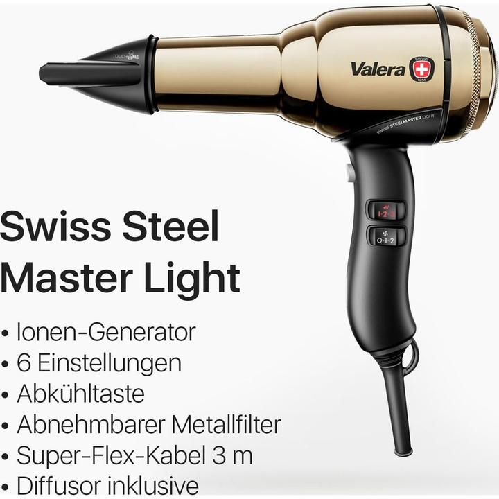 Image du produit Valera Swiss Steel-Master Light or (2100 W)