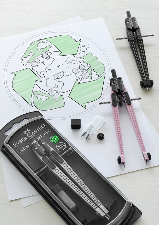 Actual product image Faber-Castell Quick setting compass -390mm
