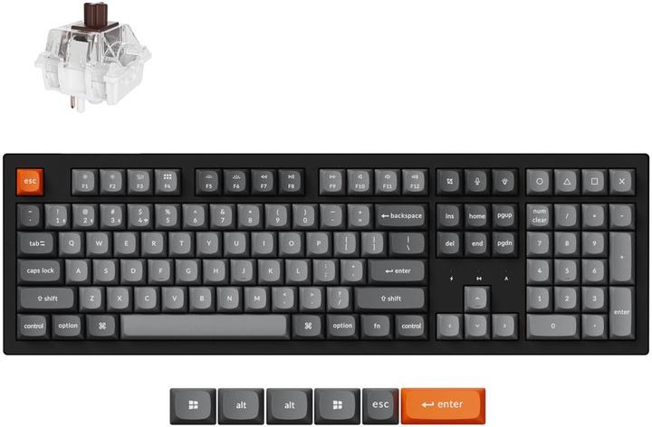 Produktbild Keychron K10 Max (US, Kabelgebunden, Kabellos)