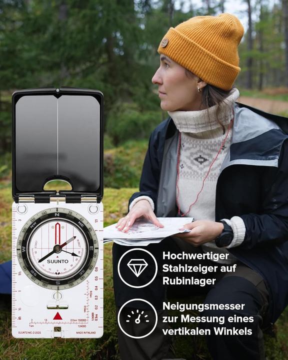 Produktbild Suunto MC-2 NH USGS Mirror Compass