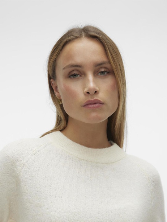 Actual product image Vero Moda VMFILUCA LS O-NCK SHORT PULLOVER GA NOOS Knitted jumper (S)