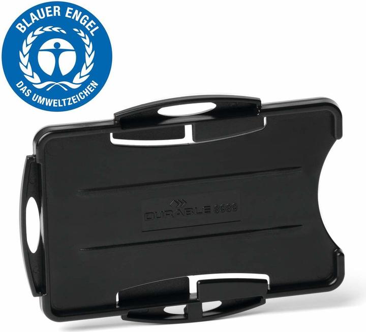 Actual product image Durable Badge holder "ECO", for 2 cards, grey