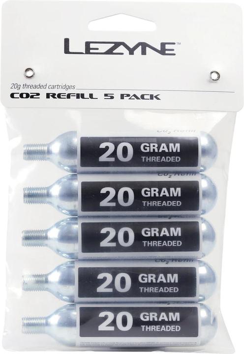 Lezyne Threaded CO2 Cartridge (Replacement CO2 cartridges)