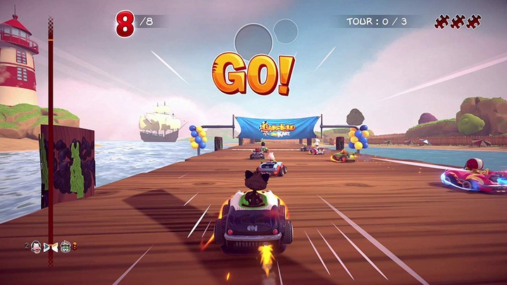 Actual product image Microids Garfield Kart Furious Racing (PS4, EN)