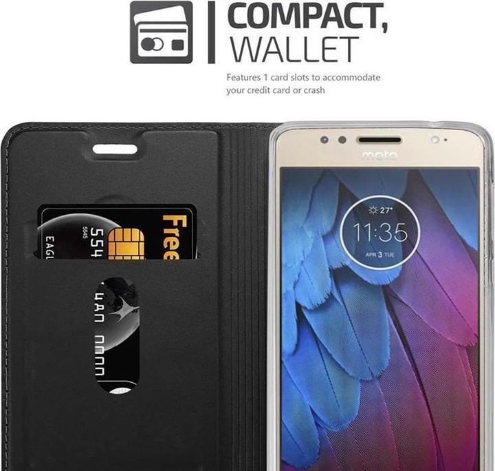 Actual product image Cadorabo Book Classy Style Cover (Motorola Moto G5S Plus)