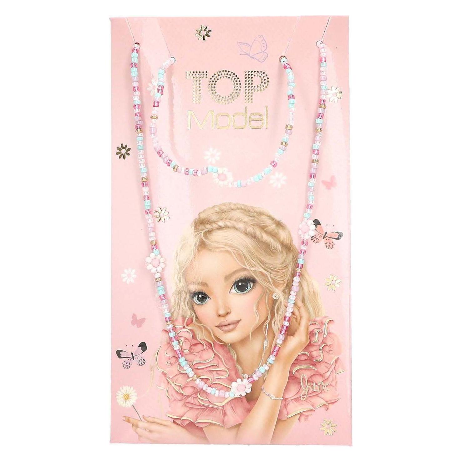Top Model, Sieraden Sets, Topmodel - Necklace And Bracelet Set Summer Feeling - Soft-colored (413547), Veelkleurig, (Plastic)
