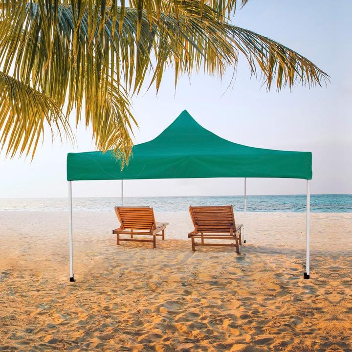 Actual product image Aktive Arbour Flexible Adjustable height Steel Polyester 420D Oxford green 300 x 320 x 300 cm (300 cm, 320 cm)