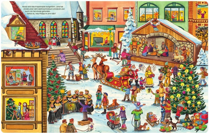 Produktbild Mein grosses Wimmelbilderbuch Weihnachte (Deutsch)