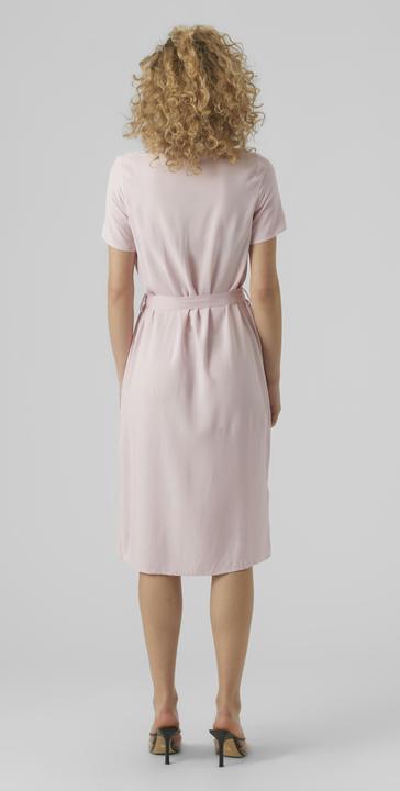 Image du produit Vero Moda Robe-chemisier midi à manches courtes (L)