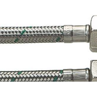 Neoperl, Zubehör Sanitärinstallation, Tilsl.Sl ½ L x ½ L 500mm DN8 - Softpex Koldt-varmt vand-rustfri flet