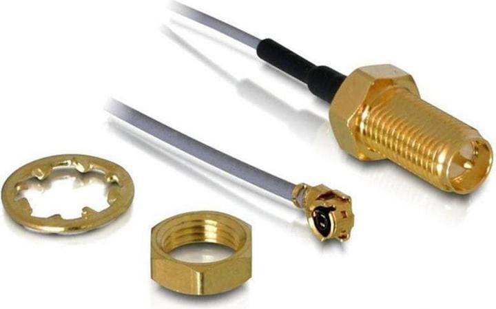 Actual product image Delock WLAN SMA antenna connector, 20cm (Antenna cable)