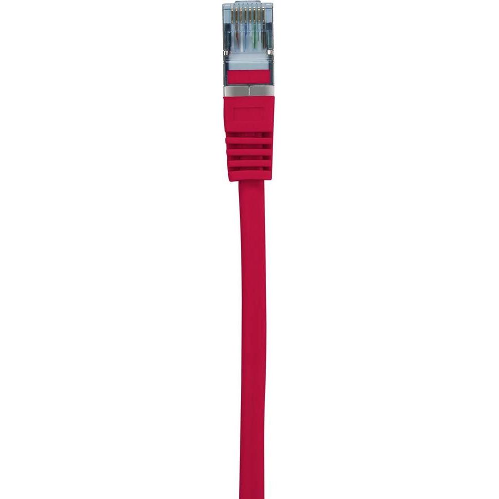 Thumbnail - Renkforce RF-5047498 RJ45 Netzwerkkabel, Patchkabel CAT 6a S/FTP 3.00 m Rot Flammwidrig 1 St. (S/FTP, CAT6a, 3 m), Netzw...