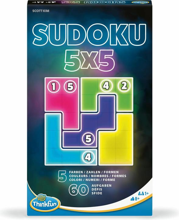 Ravensburger ThinkFun - Sudoku 5x5 (Duits, Italiaans, Frans)