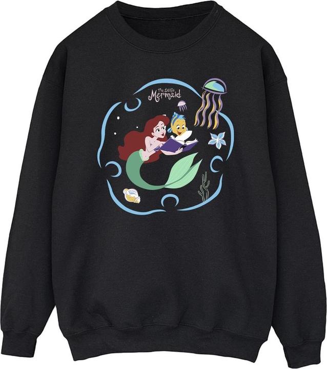 Produktbild Disney The Little Mermaid Reading A Book Sweatshirt (XL)
