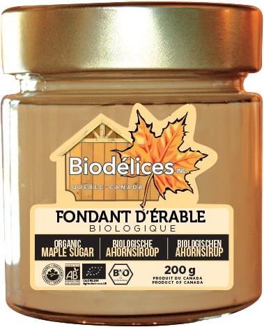Image du produit Biodélices Fondant à l'érable BIO - 200g - (200 g)