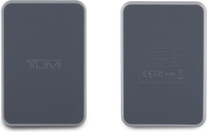 Produktbild Tumi Inductive charger foldable 3-in-1 15W + case grey (15 W)