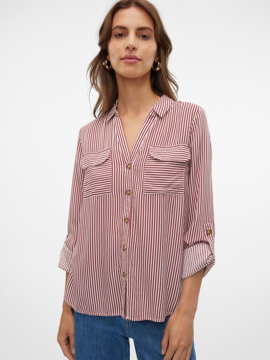 Image du produit Vero Moda Vmbumpy L/S Shirt New Wvn Ga Noos (S)