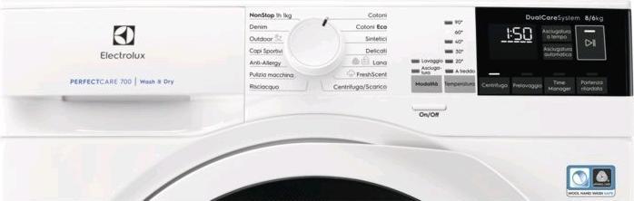 Produktbild Electrolux WaschmaschineDualCare, SteamCare, SensiCare 8 6 kg, 1600 Umin, E