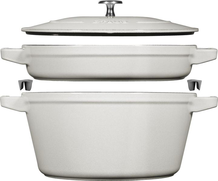Actual product image Staub Cocotte (24 cm, Pan set + pot set, Cast iron)