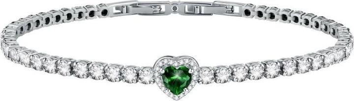 Produktbild Morellato Silver bracelet with glittering heart Tesori SAVB13
