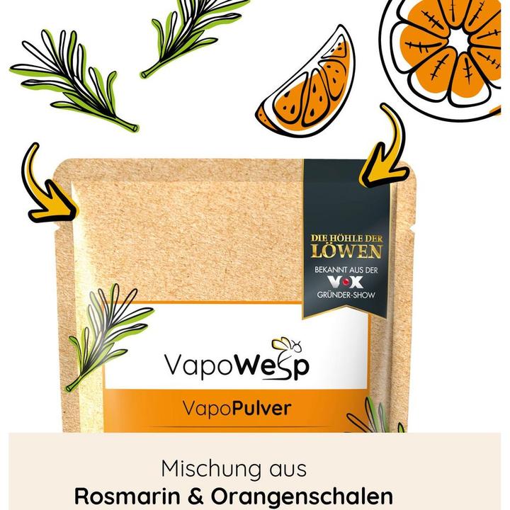 Produktbild Vapowesp Ersatzkräuter Orange & Rosmarin