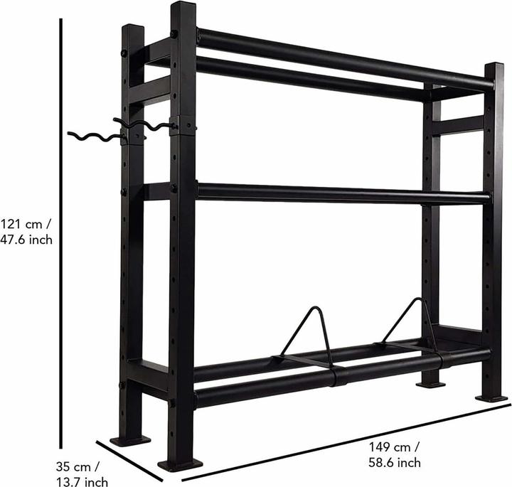 Image du produit Tunturi Multifunktionales Aufbewahrungsregal für Cross Trainings Geräte