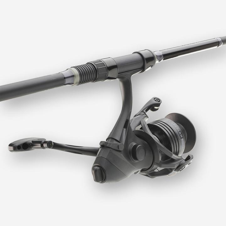 Actual product image Caperlan Angelset Xtrem 500 12' 3 lbs Rute und Rolle Karpfenangeln (Allround rod, 365.76 cm)