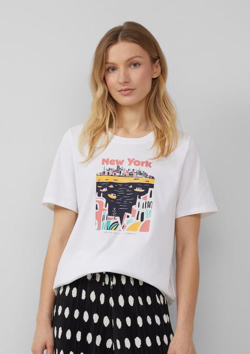 Actual product image S.Oliver T-Shirt T-Shirt mit Frontprint (42)