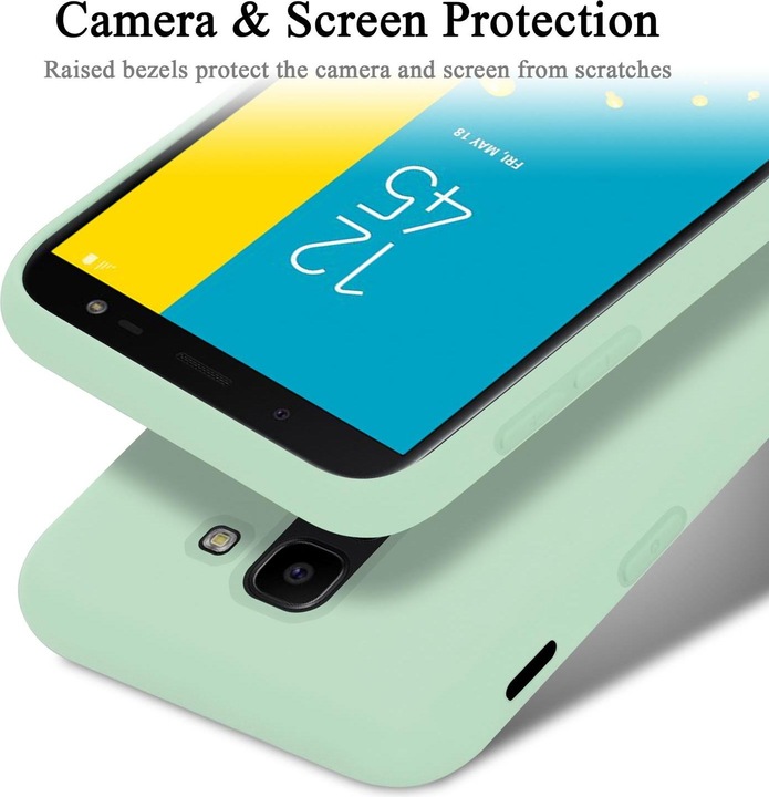 Produktbild Cadorabo TPU Liquid Silicone Case Cover (Samsung Galaxy J6 (2018))