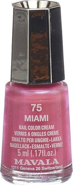 Actual product image Mavala Mini Colour's nail polish (75 Miami, Colour paint)